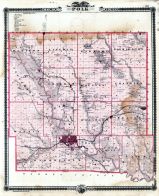 Polk County, Iowa 1875 State Atlas